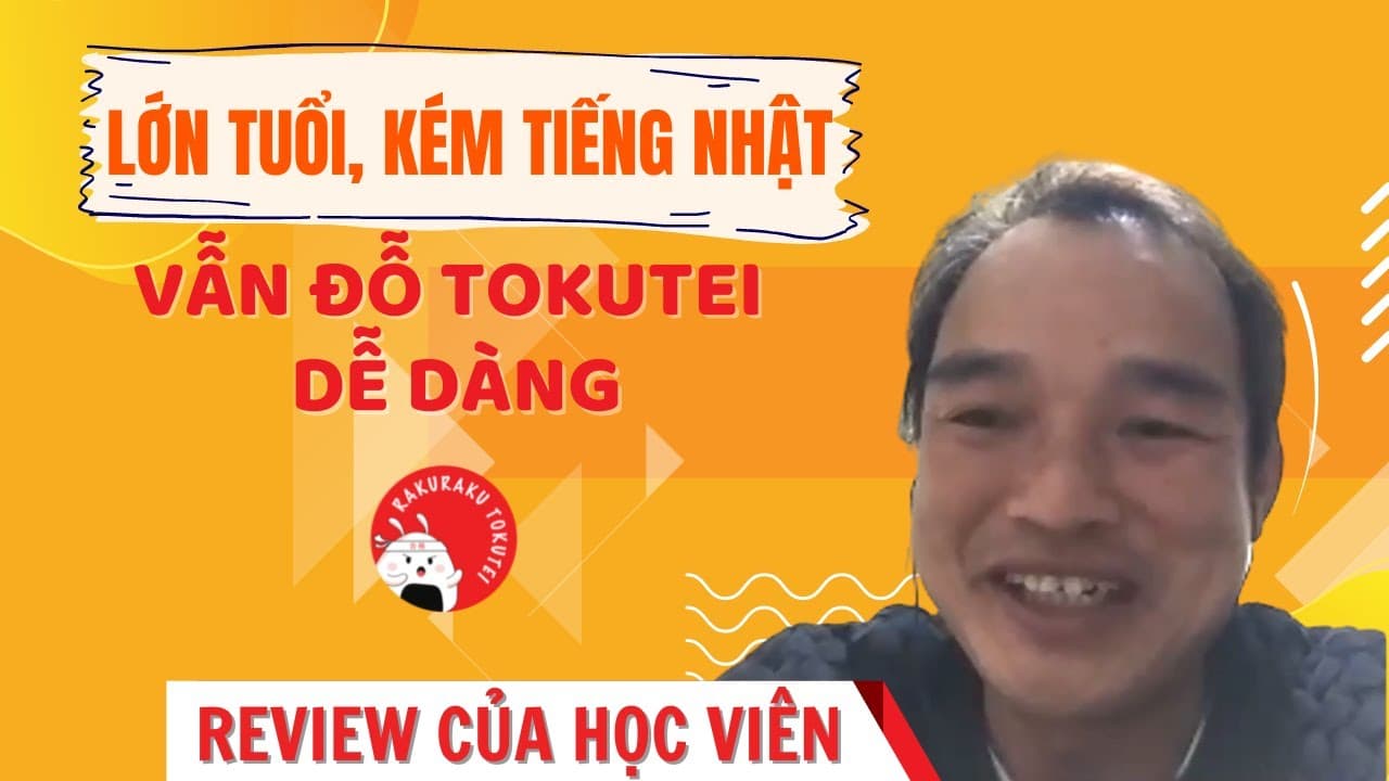 Anh Thắng kể chuyện thi đỗ Tokutei
